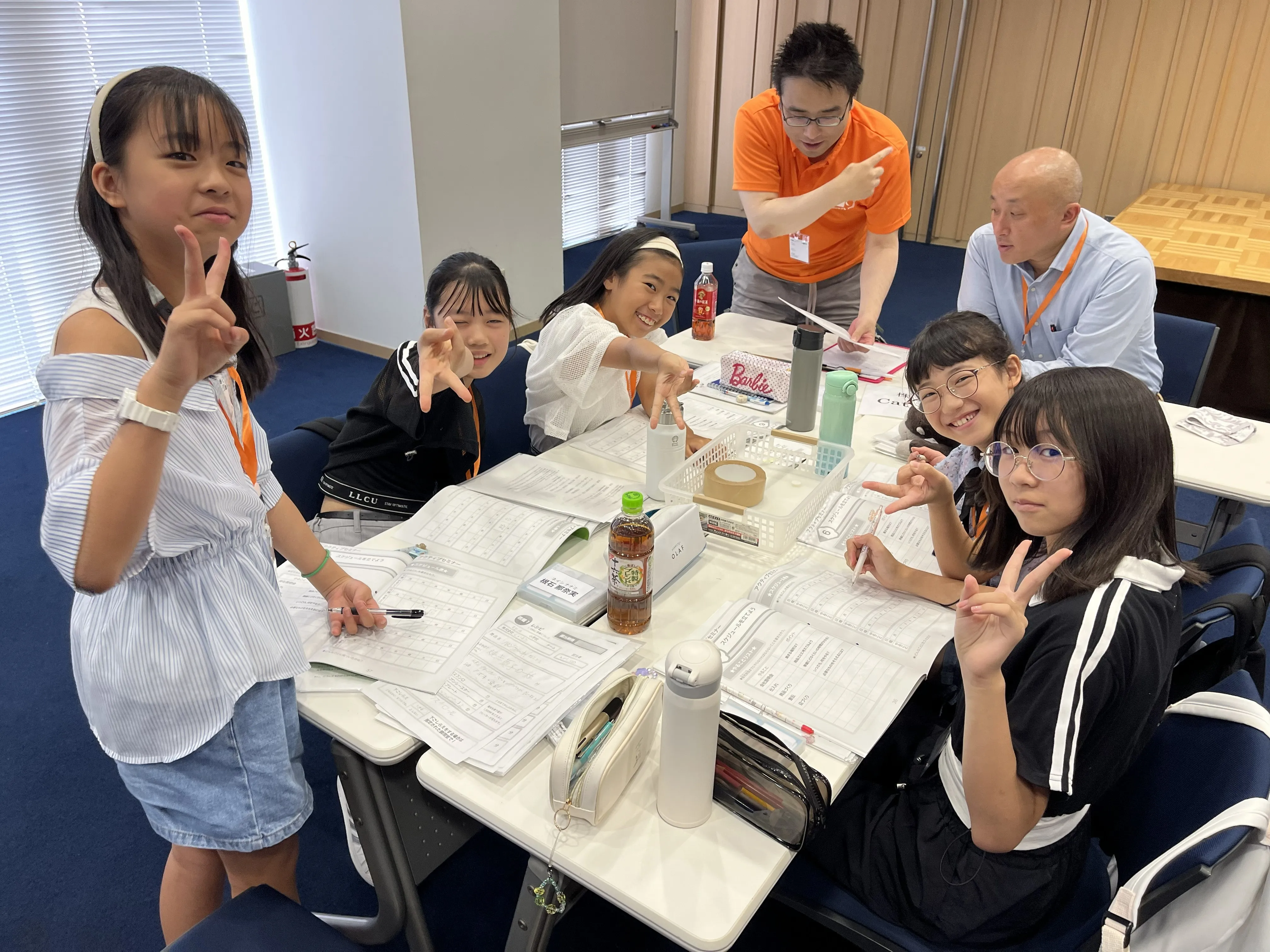 子どもたちの学習風景